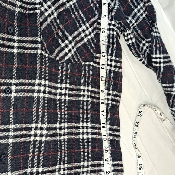 Tailor Vintage New With Tag Shacket Shirt Jacket Men's Plaid One Pocket Size XL - Picture 10 of 11